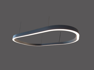 LED圆角方形照明灯具LL0116S-PRO