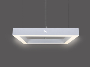 LED方形吊灯建筑照明灯具LL0116S-80W