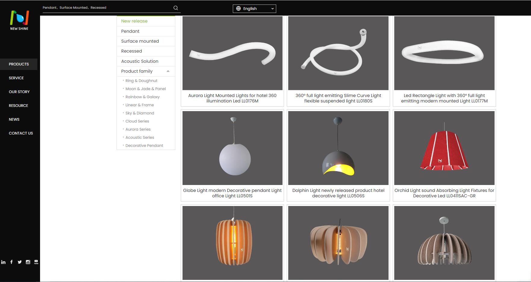 如何关注凌轩照明的领英LinkedIn？