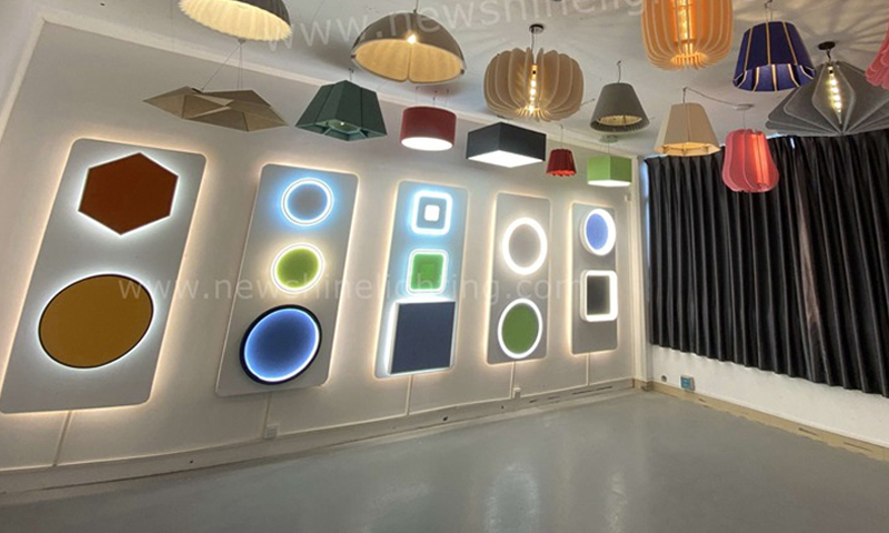 凌轩照明吸音展厅落成